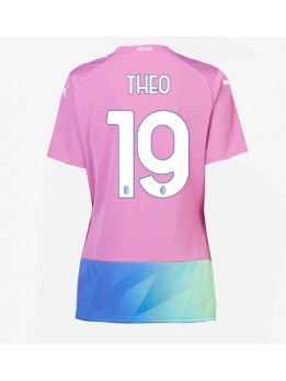 Ženski Nogometna dresi replika AC Milan Theo Hernandez #19 Tretji 2023-24 Kratek rokav